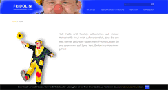 Desktop Screenshot of clown-fridolin.de